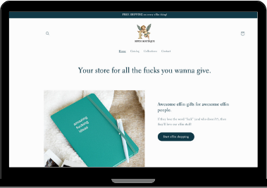 effin boutique website